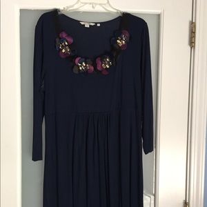 Boden navy blue dress size 16